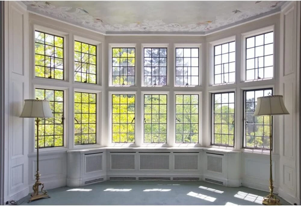 Yongfoto 3 x 2,5 m vinilo nuotraukų fonas interjeras europietiškas pastatas prancūziškas langas saulės šviesa gamta rudens fotografijos fonas fotosesijoms portretinės nuotraukos vakarėlių vaikų foto studijos rekvizitai