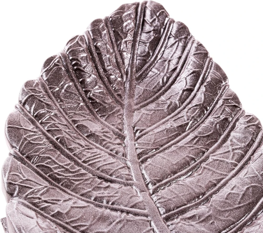 Youartme papuošalų padėklas, mažas, betonas, 230 x 125 x 37 mm - lapų formos dubuo dekoracijai - papuošalų padėklas - padėklas daiktams - papuošalų lėkštė - žiedų dubuo - dekoratyvinis dubuo raktams - raktų dubuo - papuošalų dubuo