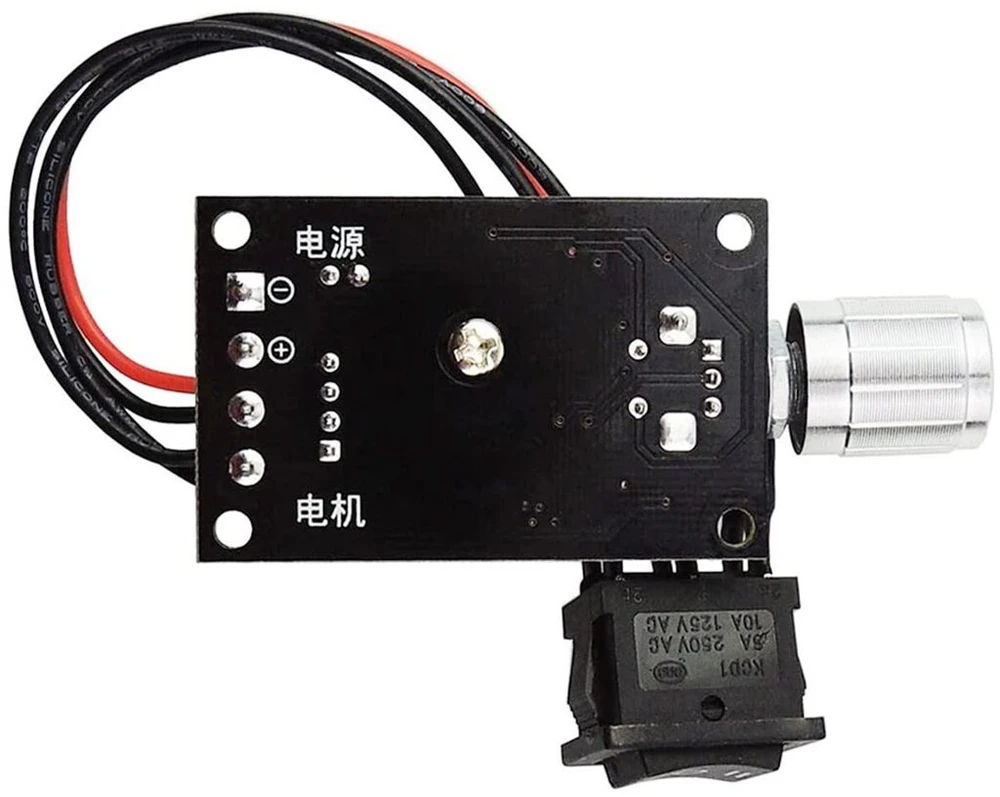 Youmile 1203bb 6v 12v 24v 28v Dc variklio greičio reguliatorius Pwm 3a 80w reguliuojamas variklio valdiklio jungiklis Dc variklio valdiklis su atsuktuvu