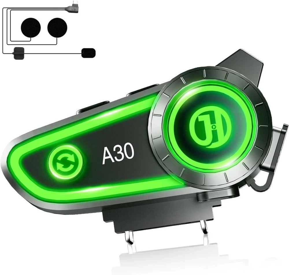 Yytfy motociklo šalmo garsiakalbis bluetooth ausinės bluetooth šalmo ausinės su balso asistentu, ipx67 atsparios vandeniui ir hifi garso kokybės bluetooth ausinės 1200 mah baterija