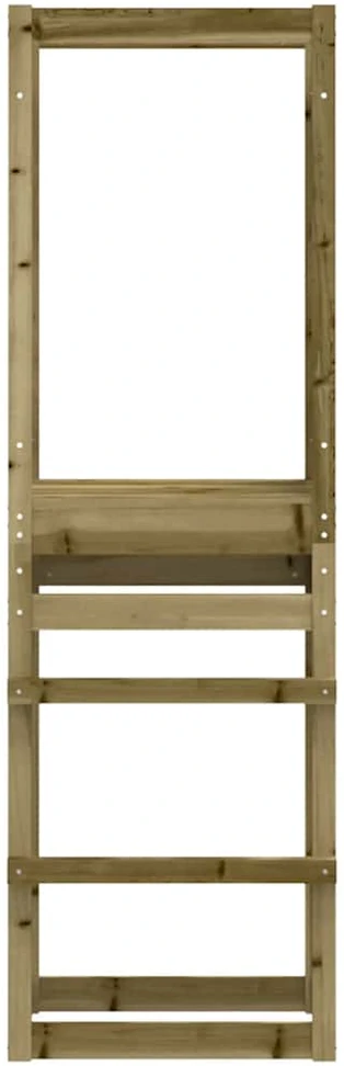 Žaidimų bokštas, 53x46,5x169cm, impregnuota pušies mediena
