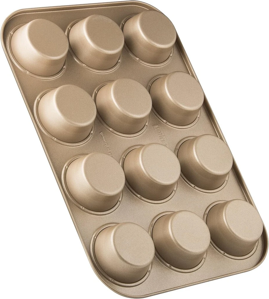 Zenker skarda 12 keksiukų, 38,5x26,5x3 cm, aukso-rausvos spalvos