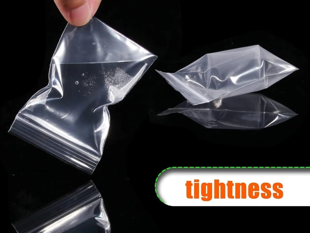 Ziplock maišeliai zip baggies, 300 plastikinių maišelių pakuotė, 9 x 6 cm maži plastikiniai maišeliai, ziplock maišeliai, daugkartinio naudojimo maišeliai, dideli uždaromi maišeliai