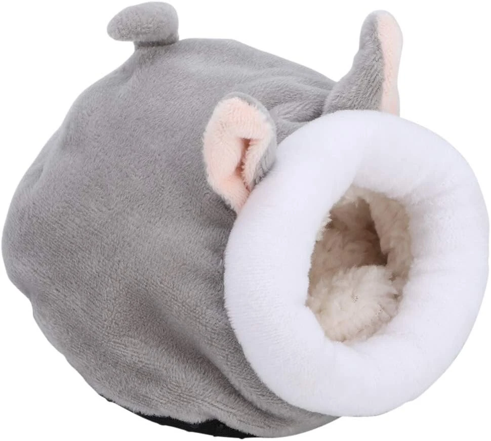 Žiurkėno lovos priedai žiurkėnams, jūrų kiaulytėms, šinšiloms, šeškams, žiurkėms, smiltpelėms, voverėms, mažiems gyvūnams (pilkas kūdikis) pilkas kūdikis 12 cm