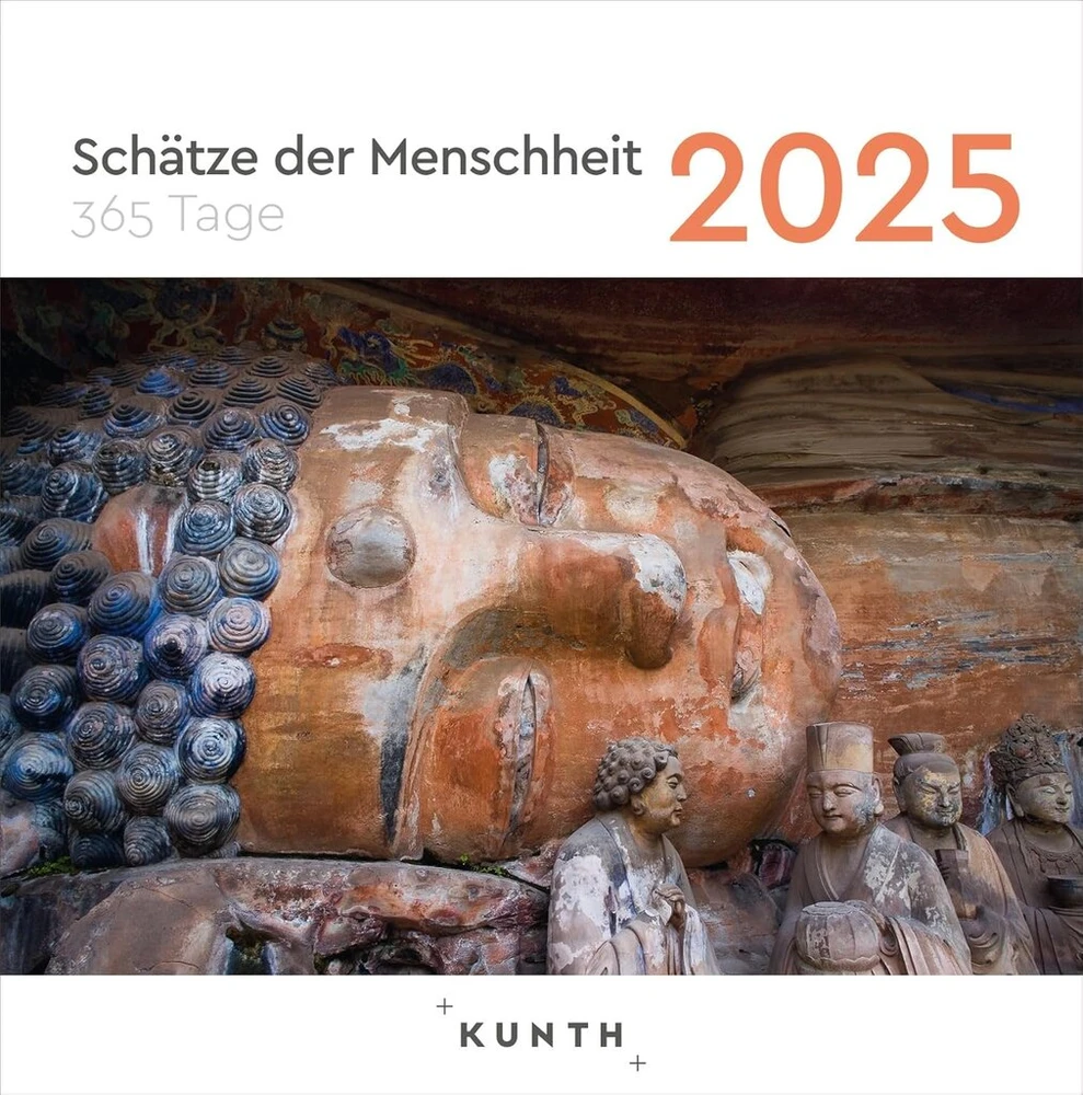 Žmonijos lobiai - Kunth 365 dienų atplėšiamas kalendorius 2025: kasdienis įkvėpimas paveikslėliu ir tekstu - pakabinamas arba pastatomas kalendorius