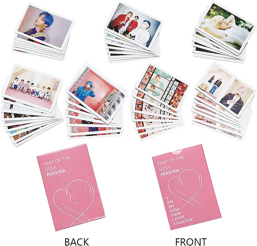 Zppld bts lomo kortelės 54 vnt., bts card of the soul albumo kortelė 2022 bantan boys bts atvirukai kortelė bts-zj