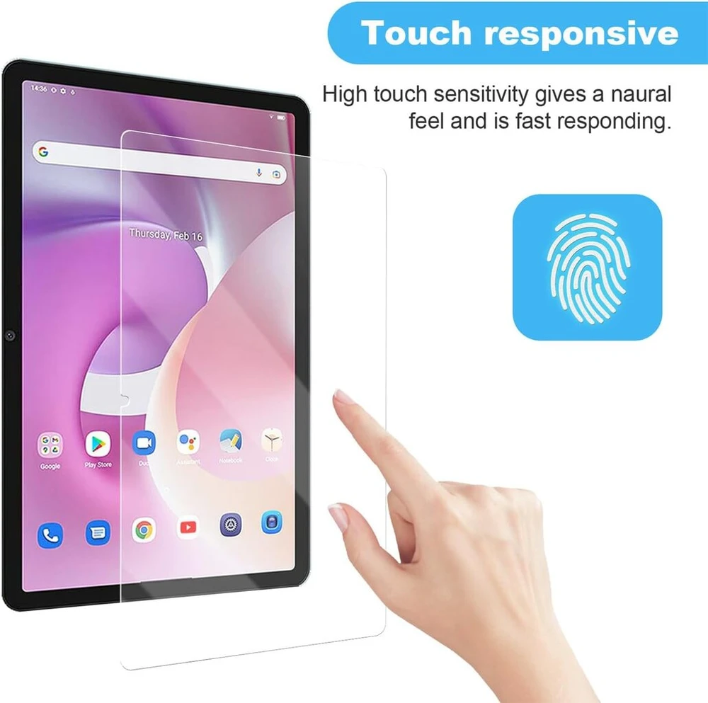 Ztaoopou Blackview Tab 16 Pro 11 colių Hd skaidrus grūdinto stiklo ekrano apsauga, 2 vnt.