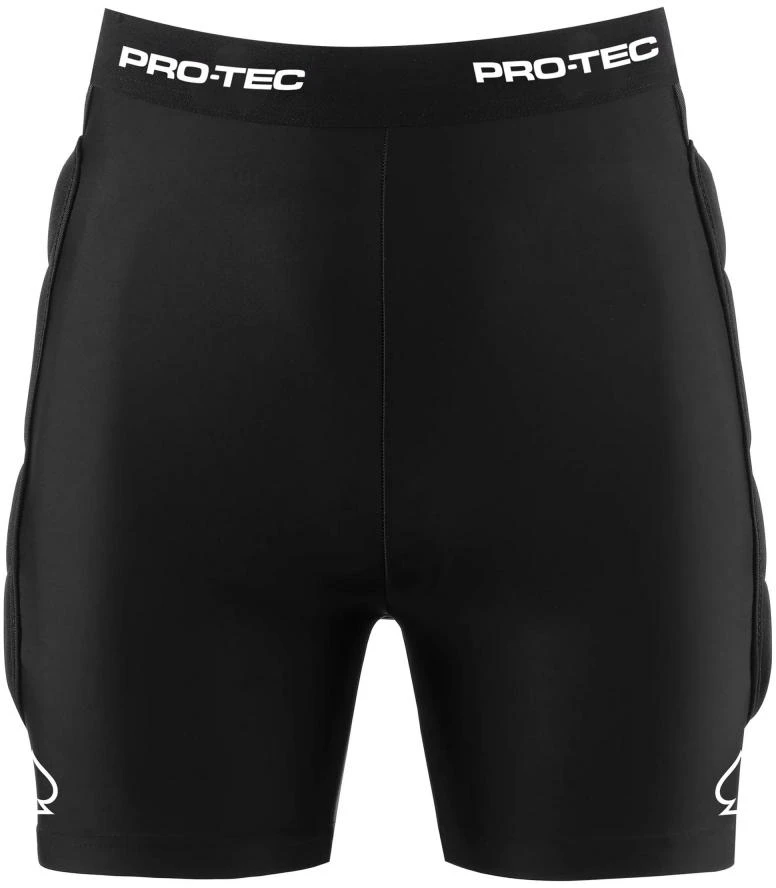 Apsauginiai šortai PRO-TEC Impact Protective Padded Shorts juodi