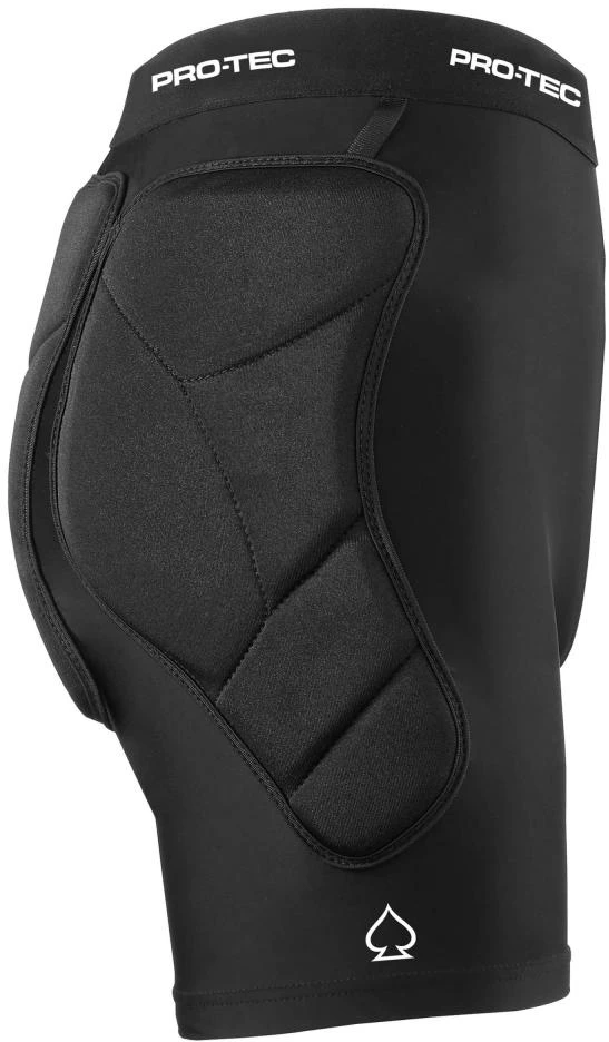 Apsauginiai šortai PRO-TEC Impact Protective Padded Shorts juodi