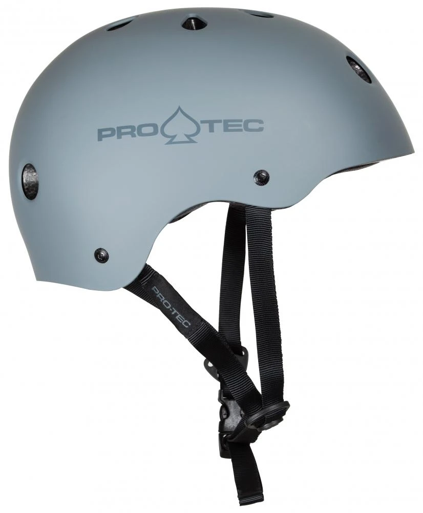 Apsauginis šalmas PRO-TEC Classic matinis pilkas