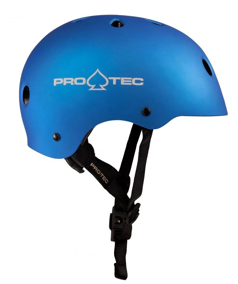 Apsauginis šalmas PRO-TEC JR Classic Fit Matte Metallic Mėlyna YM