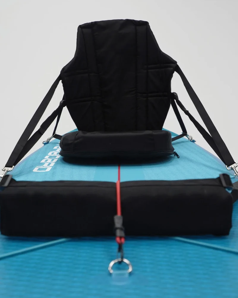 Baidarės sėdynė SUP irklentei Starboard Kayak Seat and Foot Rest Set juoda