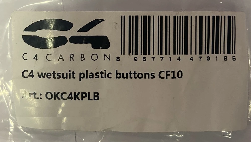 C4 Carbon Hidrokostiumo sagos klipsai C4 CF10