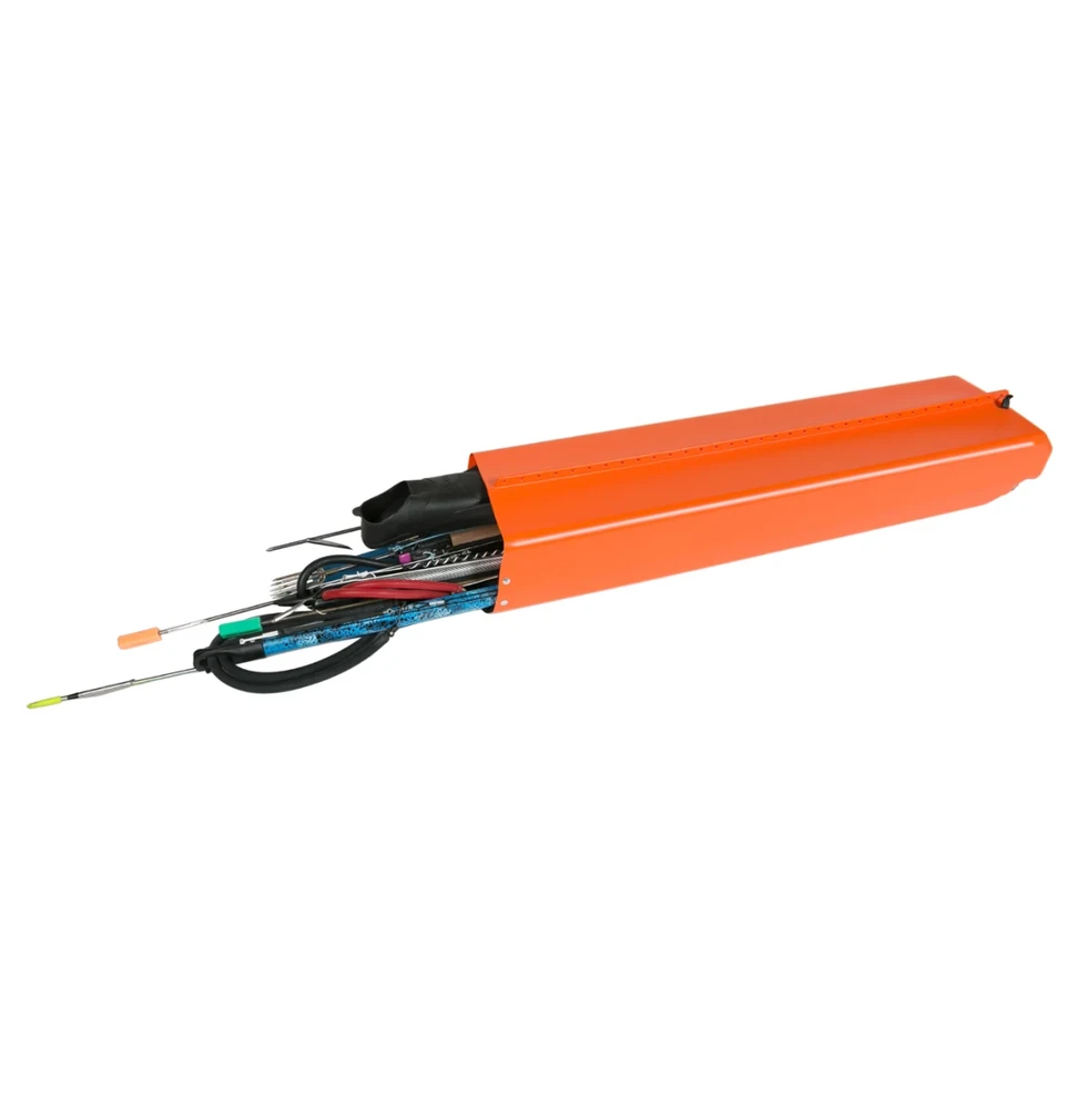 Kietas dėklas Sportube Series 2 oranžinis Blaze