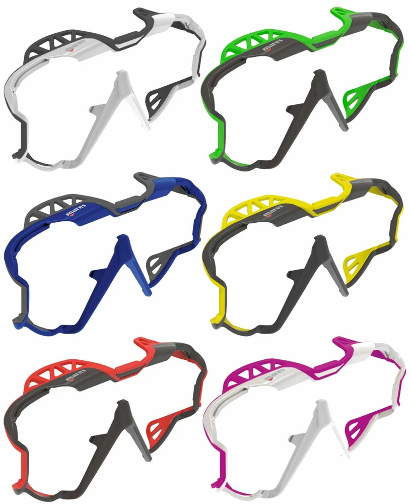 Nardymo kaukė Mares Pure Wire juoda