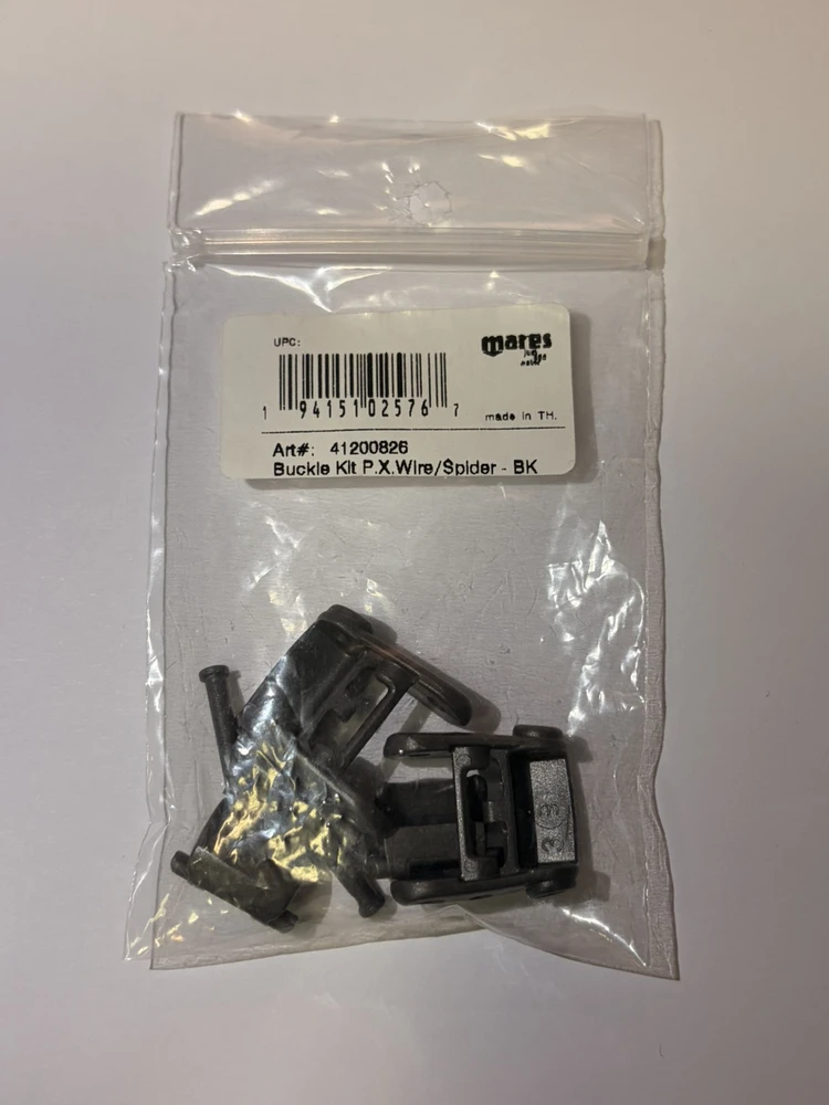 Nardymo kaukės sagtelės Mares Pure Wire / Spyder Buckle Kit