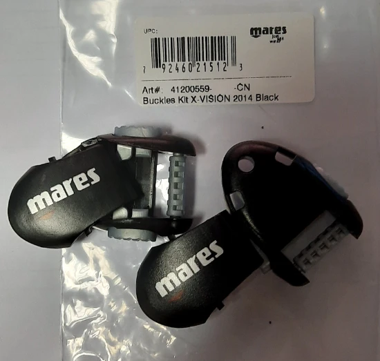 Nardymo kaukės sagtelės Mares X Vision Buckles Kit