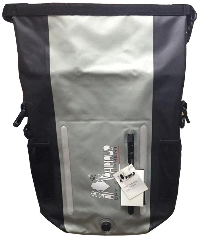 Neperšlampama kuprinė Amphibious ATOM LIGHT Evo juoda / pilka
