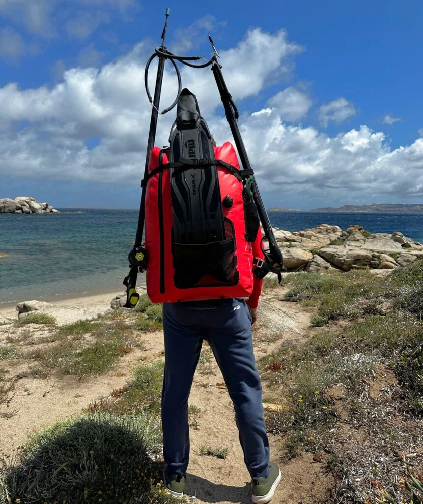 Povandeninės medžioklės plūduras Mares Hydro Backpack Buoy