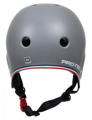 Šalmas PRO-TEC Full Cut Matte Pilkas Trike