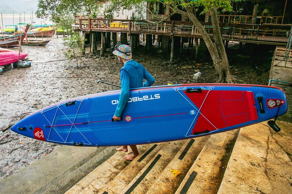 SUP irklentė Starboard Touring M Deluxe Double Chamber 12'6" x 30" x 6"
