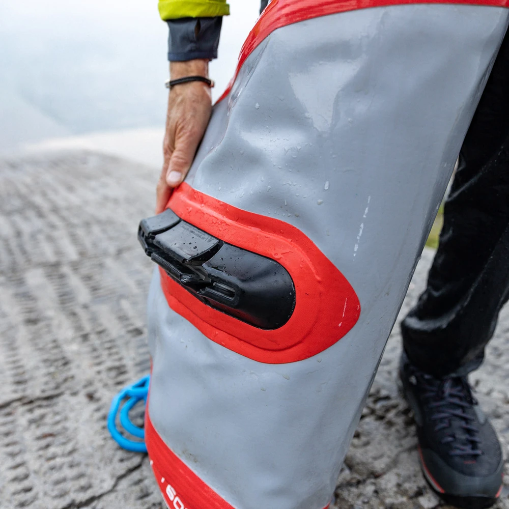 SUP irklentės peleko dėžutė Starboard Foldable Fin Box raudona