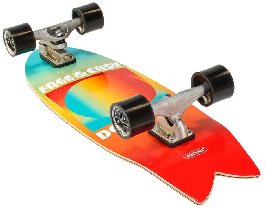 Surfskate riedlentė Carver Free & Easy Gradient Sun 29.25" C7