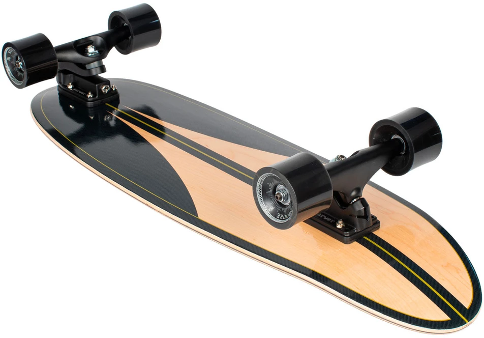 Surfskate riedlentė Carver Juodas Label 32.5" C7