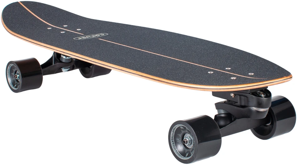 Surfskate riedlentė Carver Juodas Label 32.5" C7