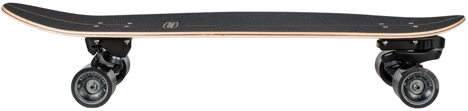 Surfskate riedlentė Carver Juodas Label 32.5" C7