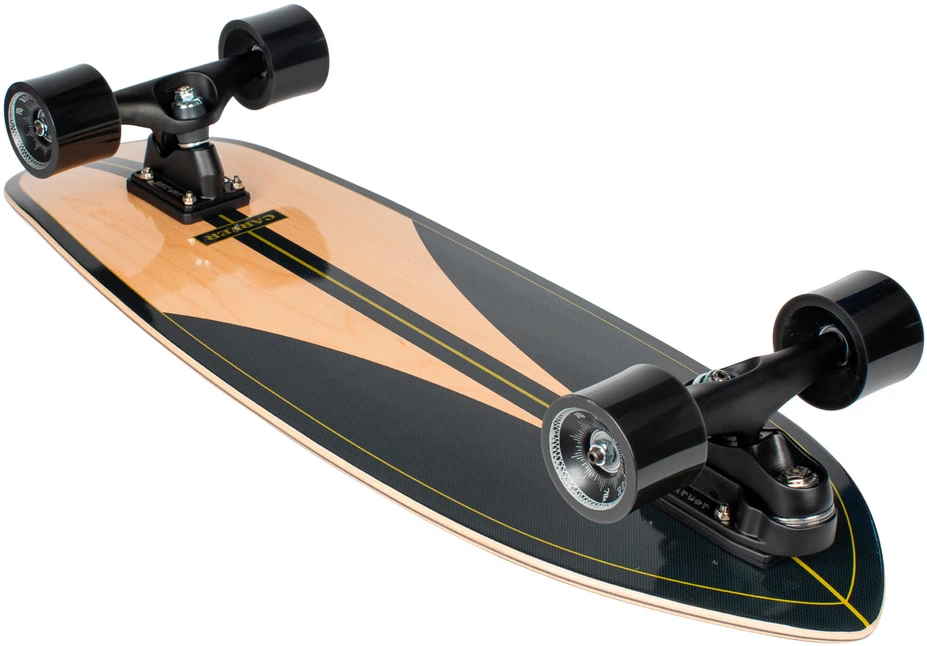 Surfskate riedlentė Carver Juodas Label 32.5" C7