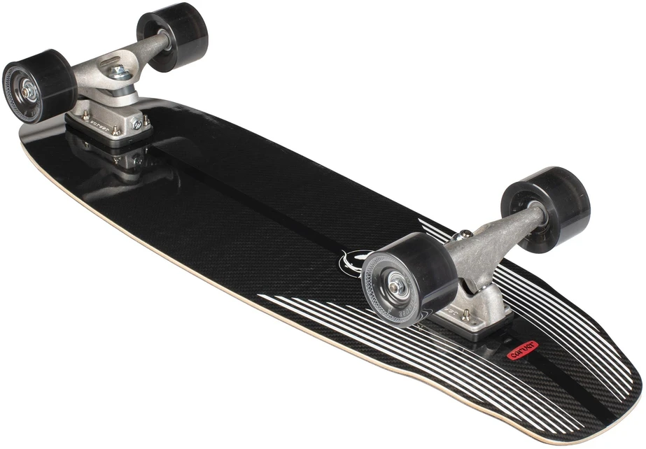 Surfskate riedlentė Carver Juodas Tip Carbon 32.5" C7