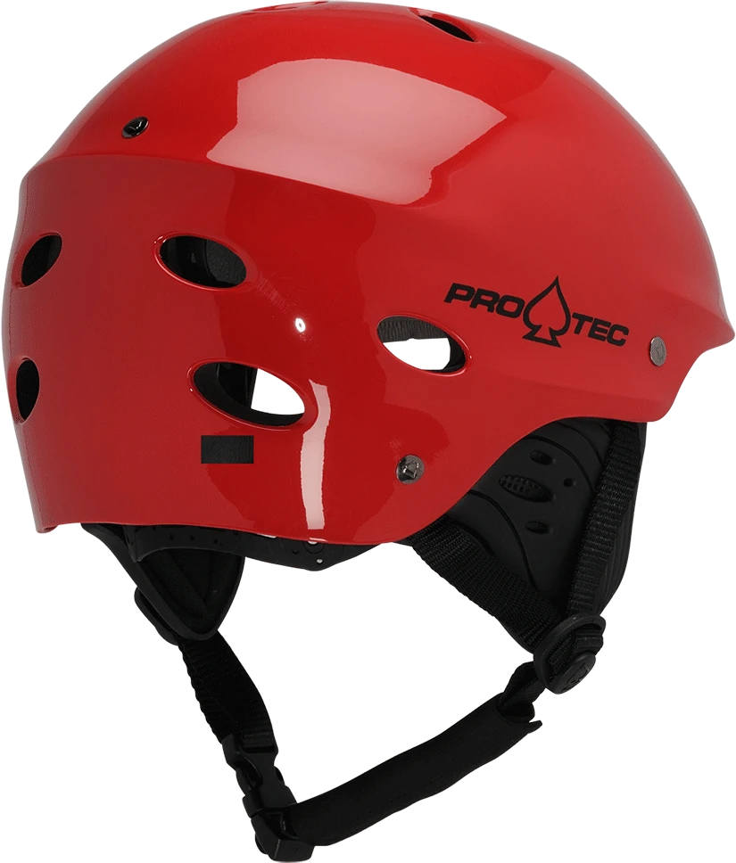 Vandens sporto šalmas PRO-TEC ACE WAKE Gloss Raudona