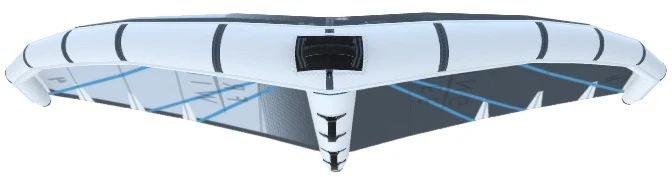 Vingas Starboard FreeWing Nitro Window Slate & Gray