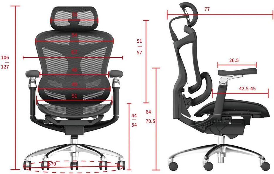 Biuro kėdė Spacetronik Doris 40, juoda