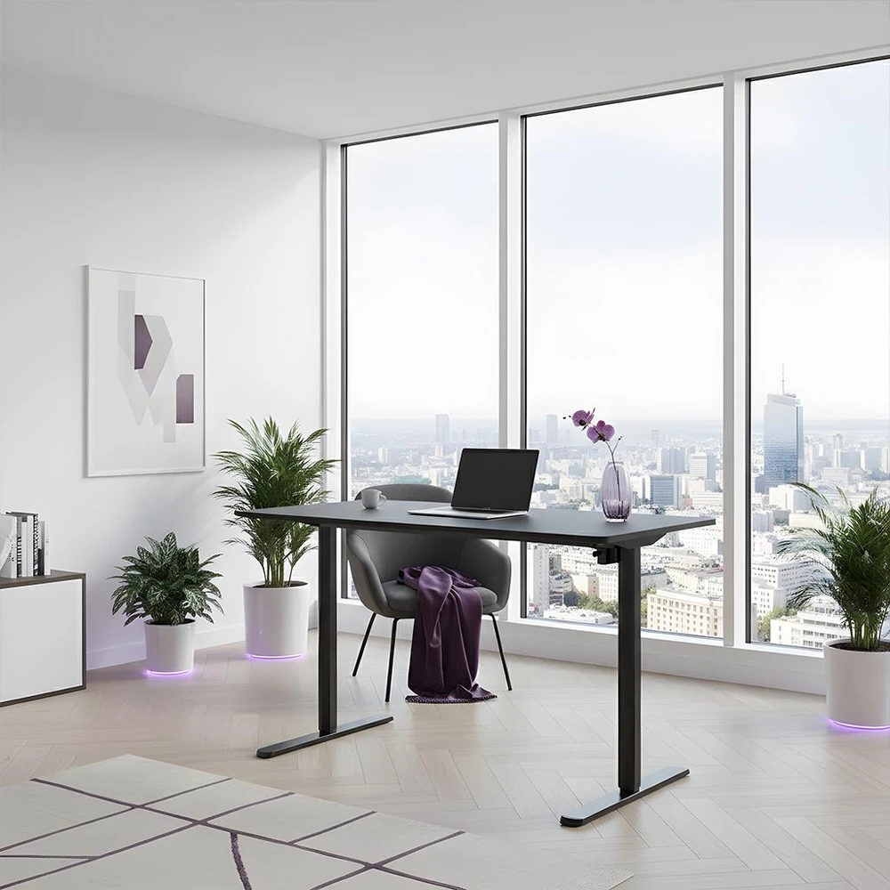 Elektrinis rašomasis stalas Spacetronik Moris 121BB, 120 × 60 cm