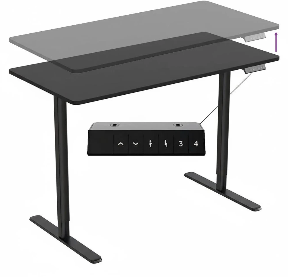 Elektrinis rašomasis stalas Spacetronik Moris 121BB, 120 × 60 cm