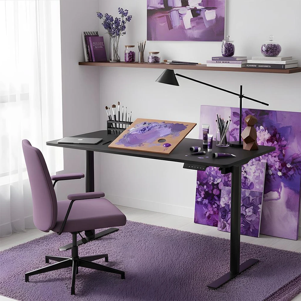 Elektrinis rašomasis stalas Spacetronik Moris 121BB, 120 × 60 cm