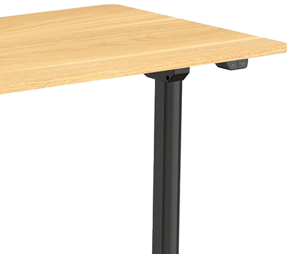 Elektrinis reguliuojamo aukščio rašomasis stalas Spacetronik Moris 121BO, 100 × 60 cm