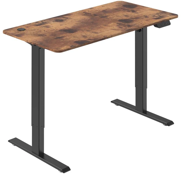 Elektrinis reguliuojamo aukščio rašomasis stalas Spacetronik Moris, 120 × 60 cm