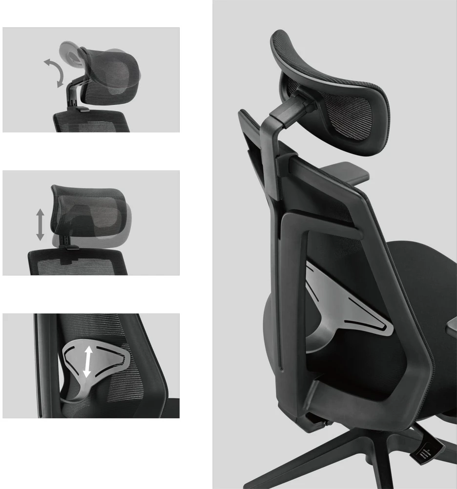 Ergonomiška biuro kėdė Spacetronik GRINGO-45