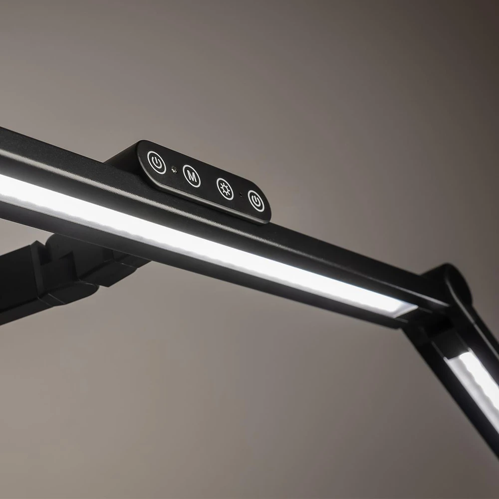 LED braižymo stalinė lempa Spacetronik Glow D4, bešešėlė