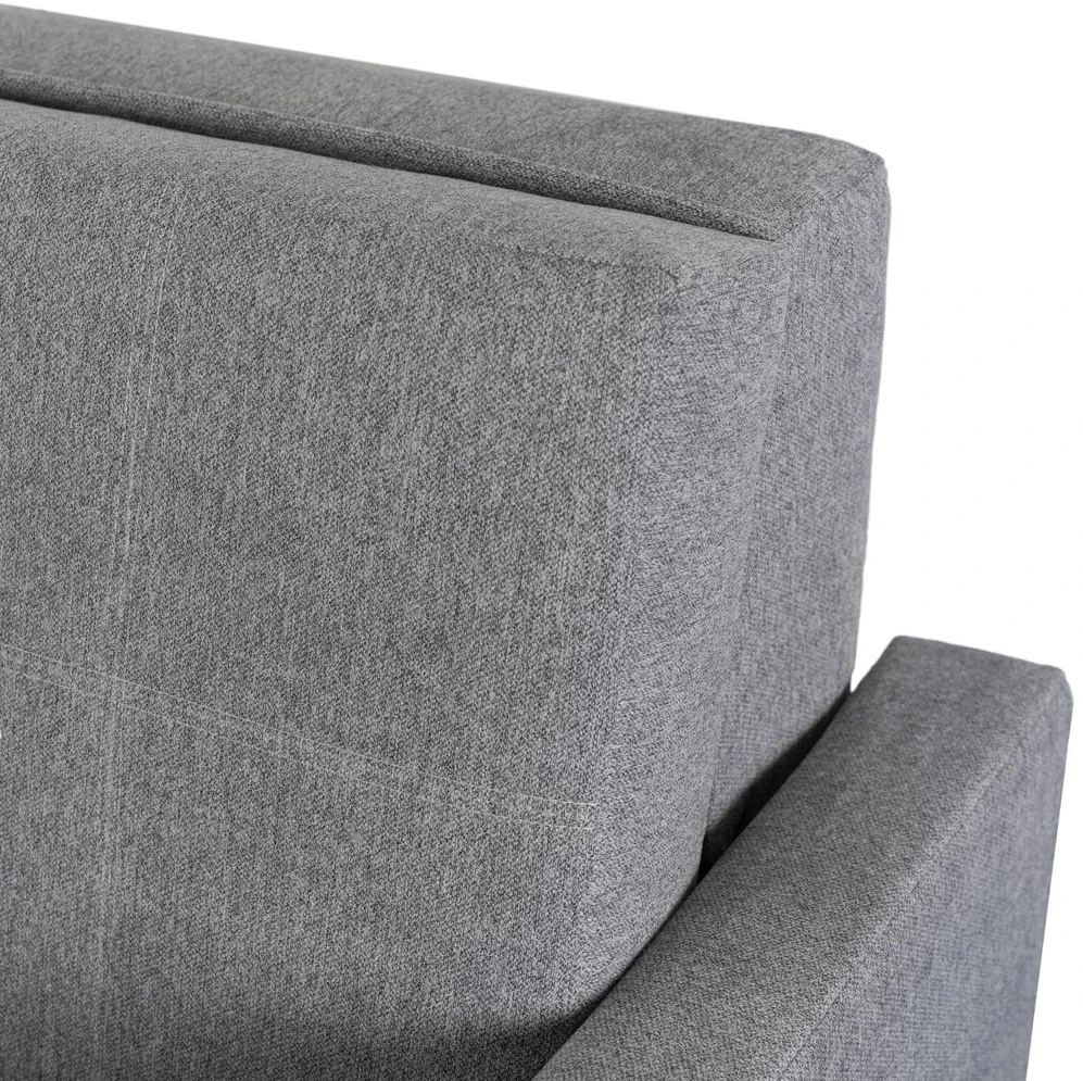 Mebel Elite Atlenkiamas miegamasis fotelis MILAN 2, 2 vnt., pilkas