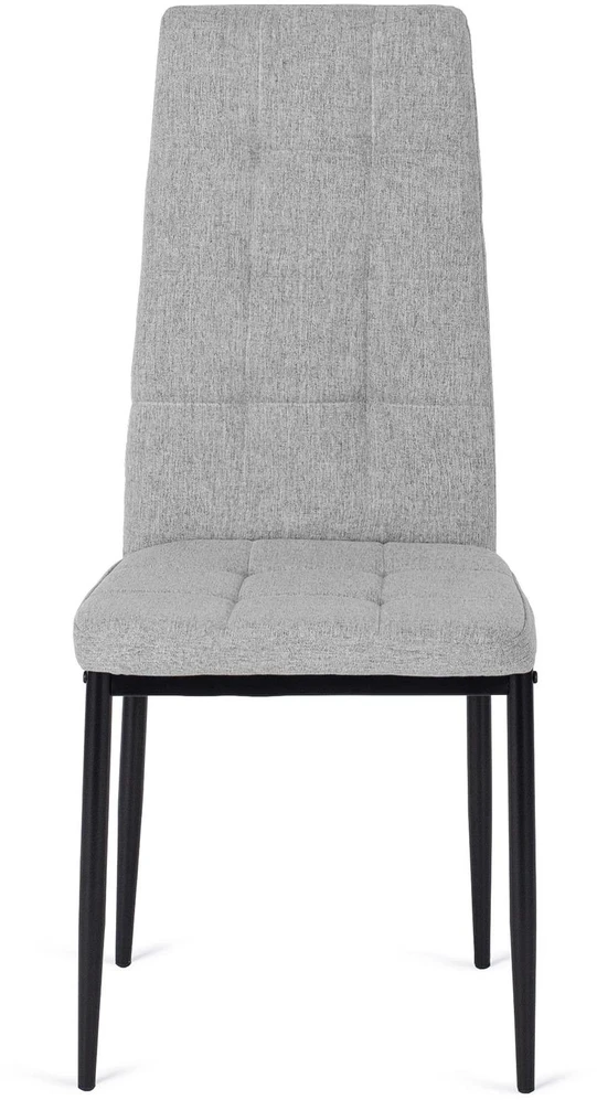 Mebel Elite Audiniu aptraukta kėdė TEX, 42 × 43 × 95 cm, pilka