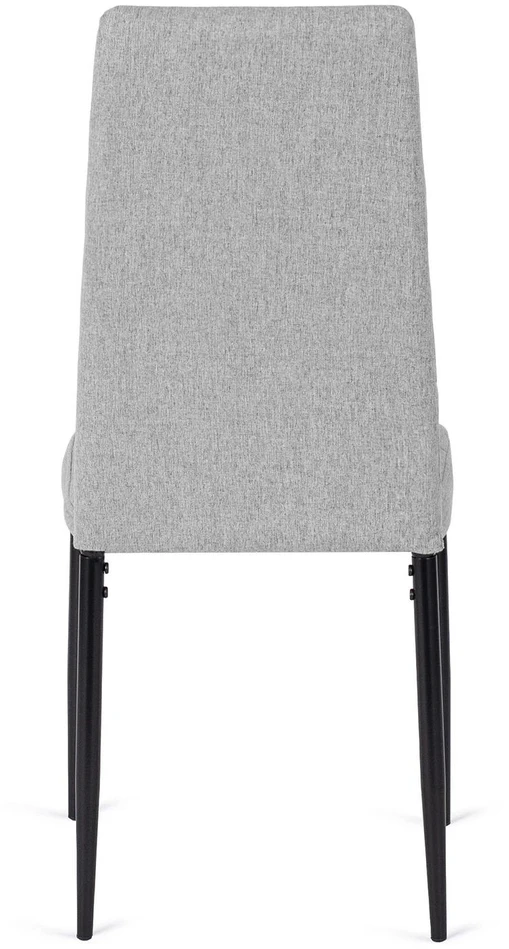 Mebel Elite Audiniu aptraukta kėdė TEX, 42 × 43 × 95 cm, pilka