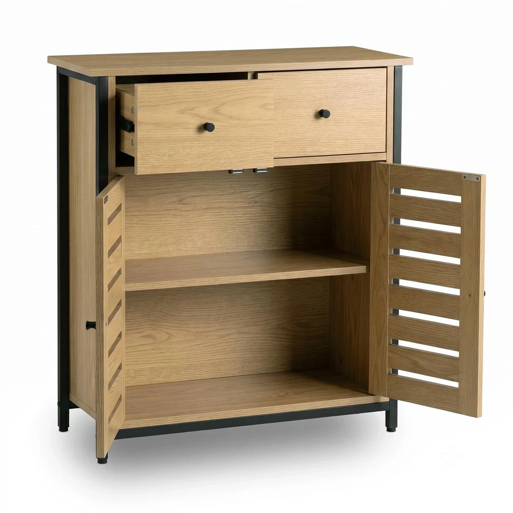Mebel Elite Batų spintelė AMAYA, 70 cm, ąžuolo spalvos