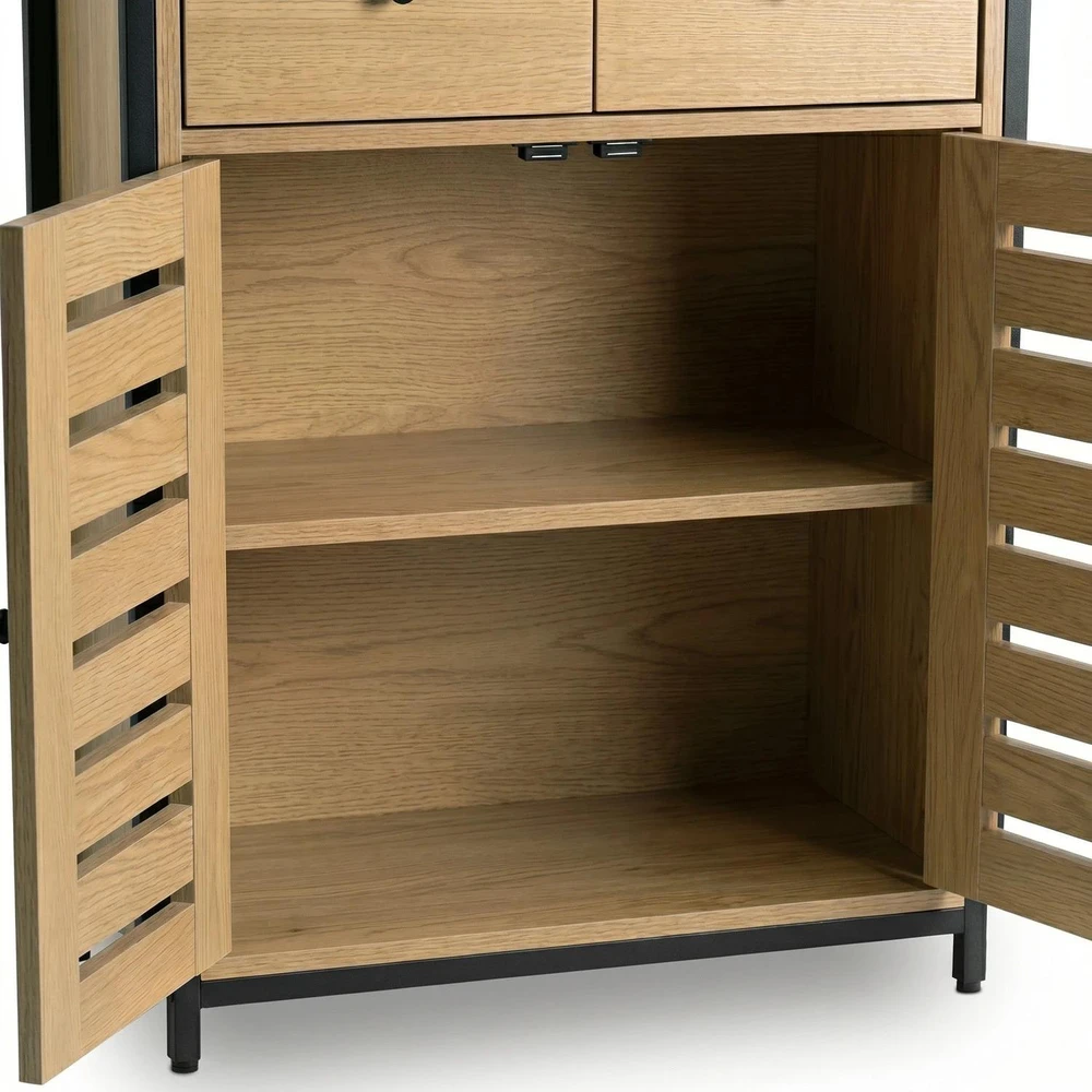 Mebel Elite Batų spintelė AMAYA, 70 cm, ąžuolo spalvos