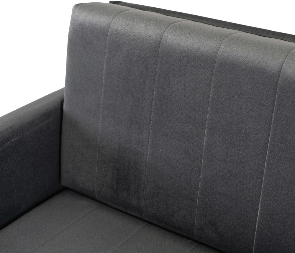 Mebel Elite Dvivietis miegamasis fotelis VERO 2, 2 vnt., pilkas