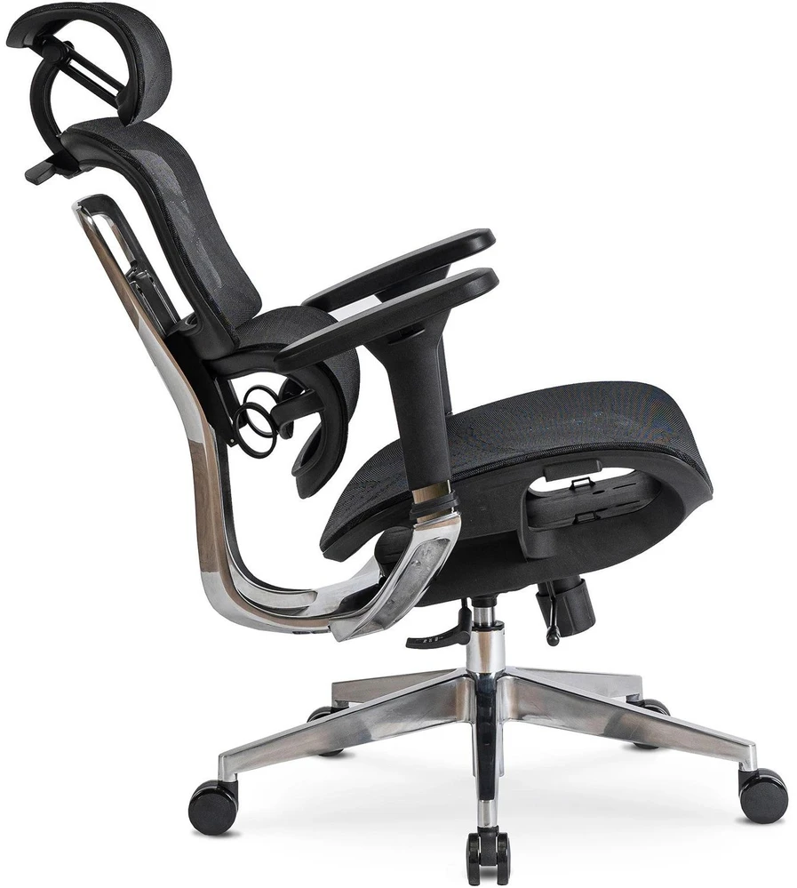 Mebel Elite Ergonominė biuro kėdė NINO, iki 126 kg, juoda