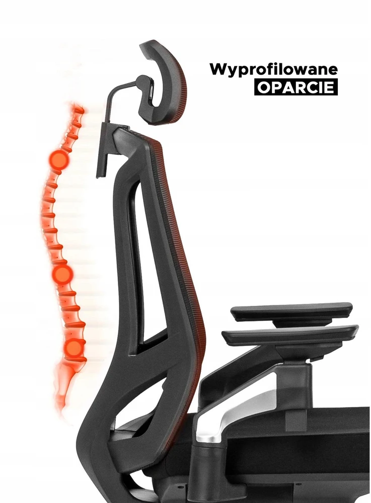 Mebel Elite Ergonominė biuro kėdė WILLY, juoda